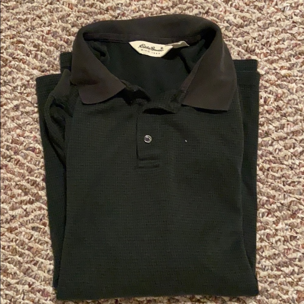 Vintage Eddie Bauer Long Sleeve Polo